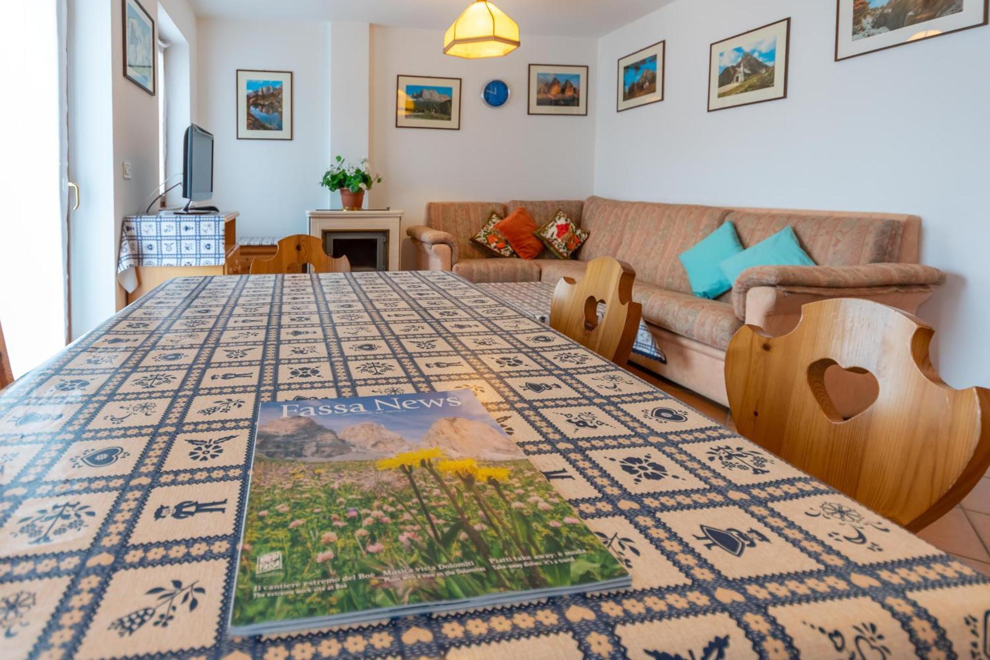 Casa Fave' Appartement Pozza di Fassa Buitenkant foto